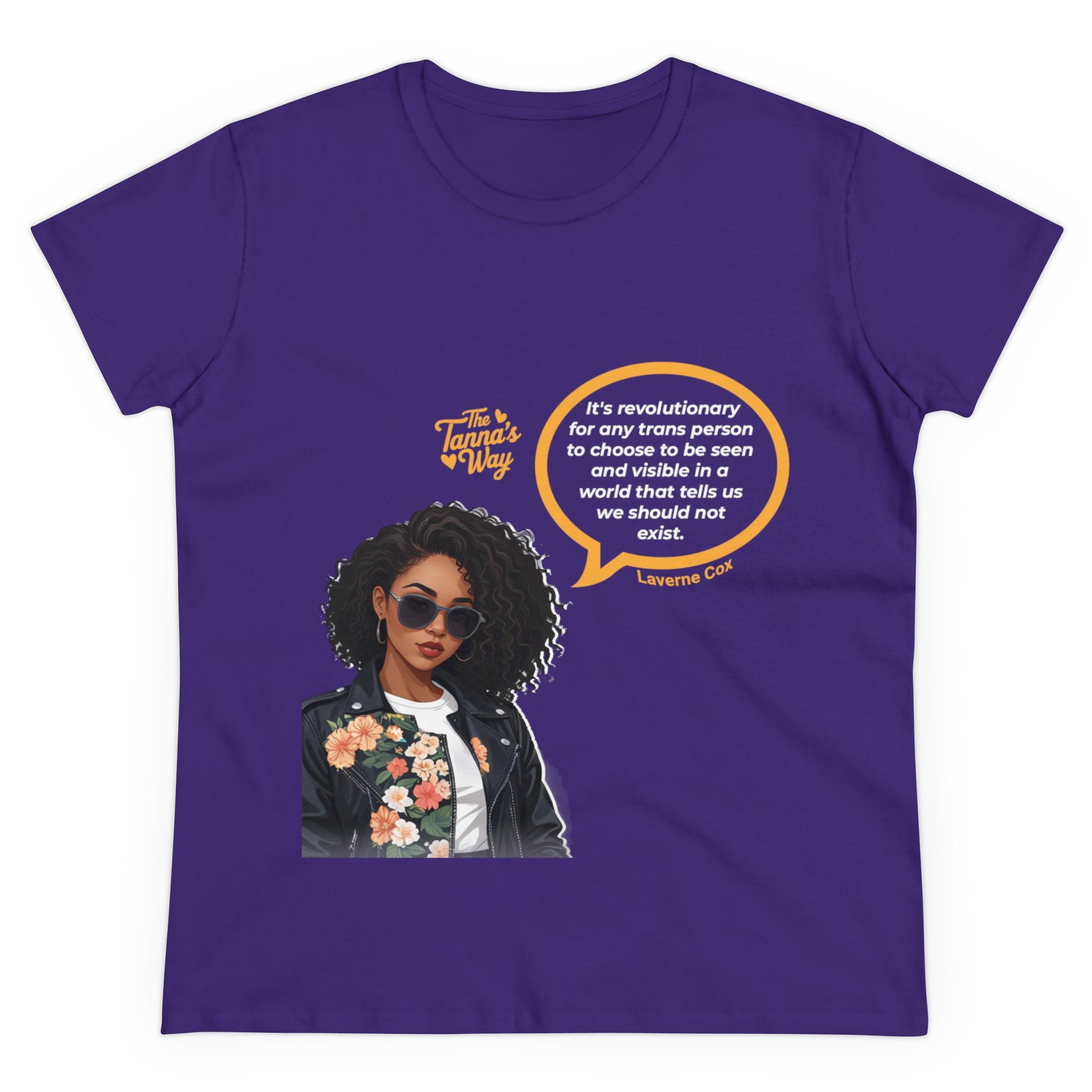 Laverne Cox | Women's Midweight Cotton Tee